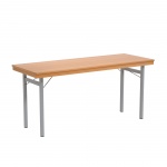 Klapptisch, 160x60 cm (B/T), 72 cm hoch, 4-Fuß, 